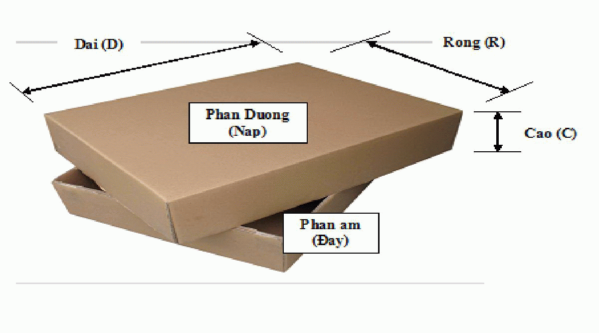 hộp giấy âm dương hộp giấy âm dương