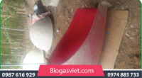 hầm ủ biogas composite cait tiến bvc