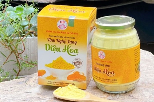 Kích thước tem tinh bột nghệ chuẩn cho từng quy cách đóng gói