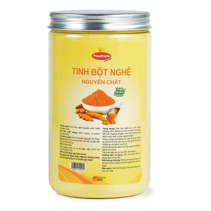 Tại sao sản phẩm tinh bột nghệ bắt buộc phải có tem nhãn chuyên nghiệp?