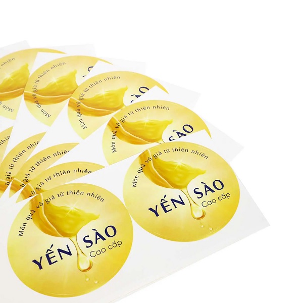 Xu hướng thiết kế tem nhãn yến sào mới nhất